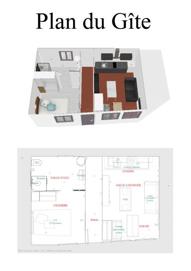 Plan Gîte