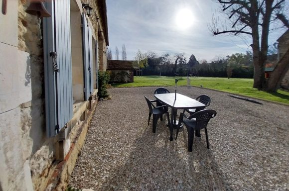 le jardin de la propriété